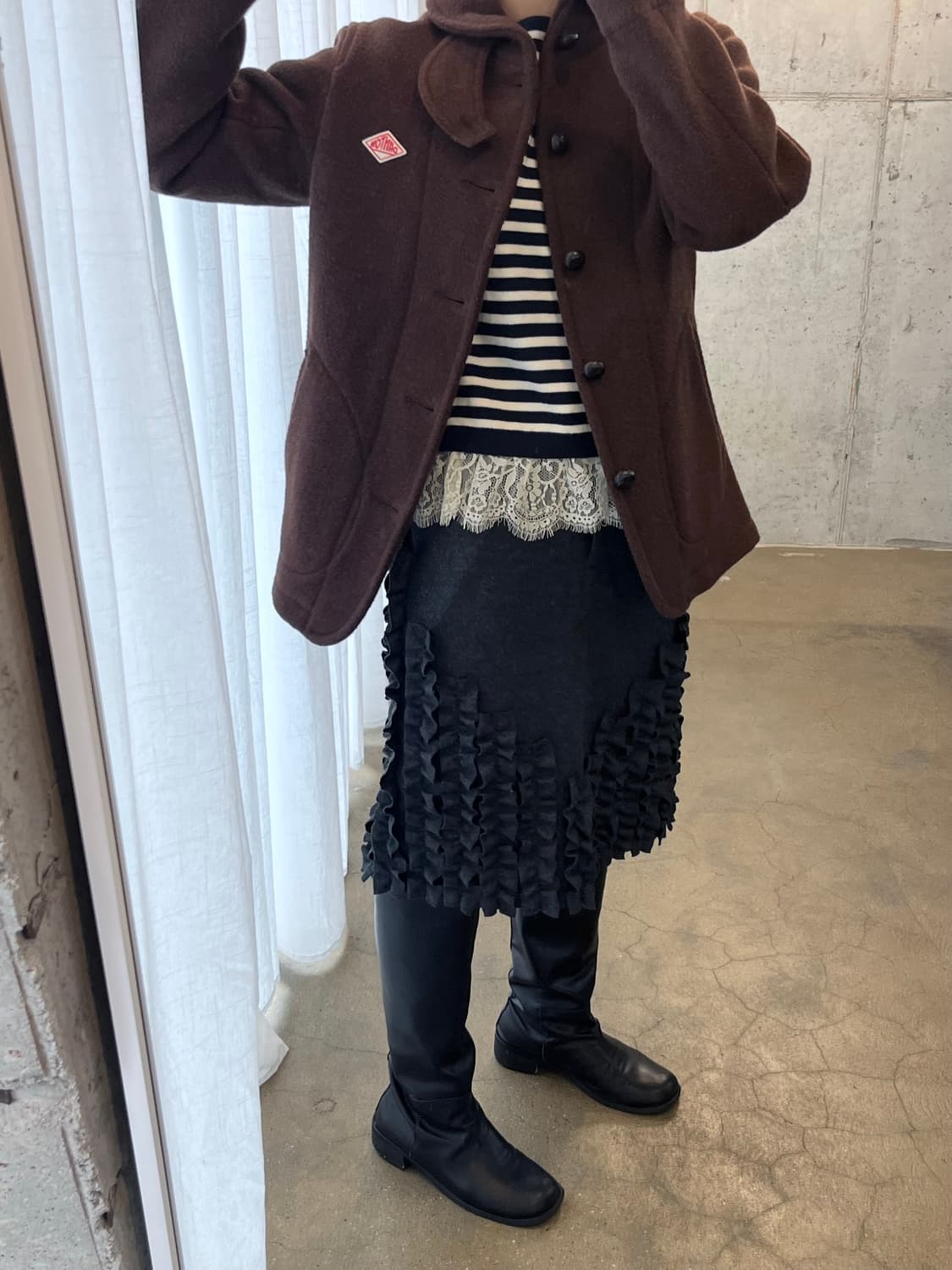 DANTON 단톤 코트 다크 브라운 상품이미지2