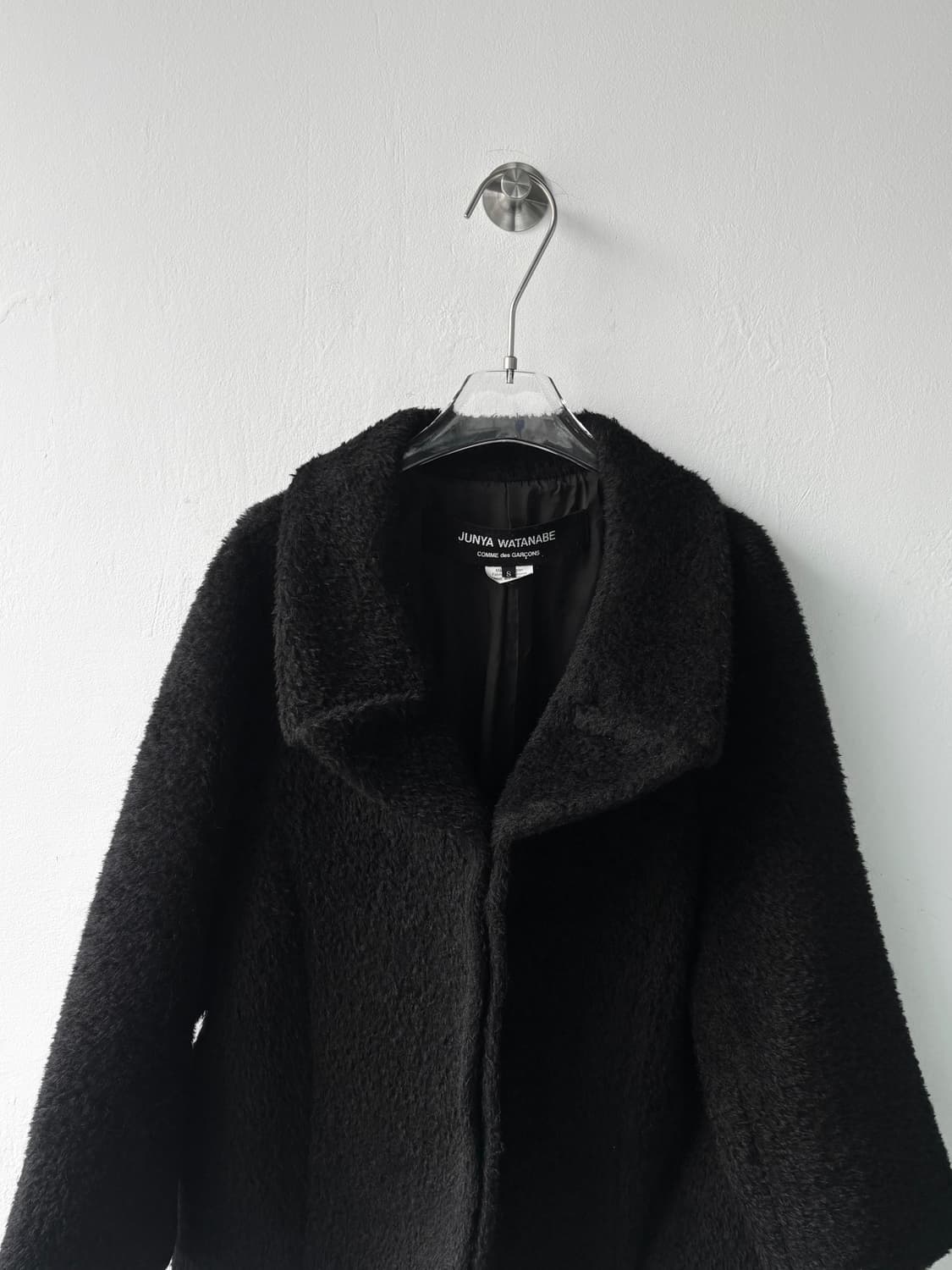 준야와타나베 알파카 울 하프 코트 상품이미지6