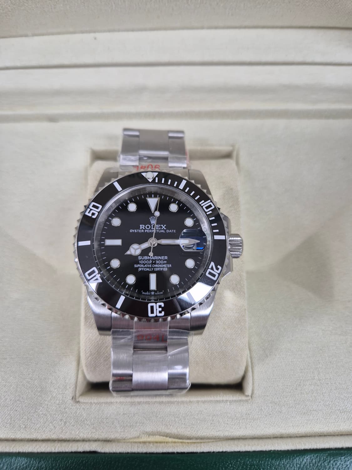 롤렉스 서브마리너 오토매틱 블랙데이트 시계 상품이미지1