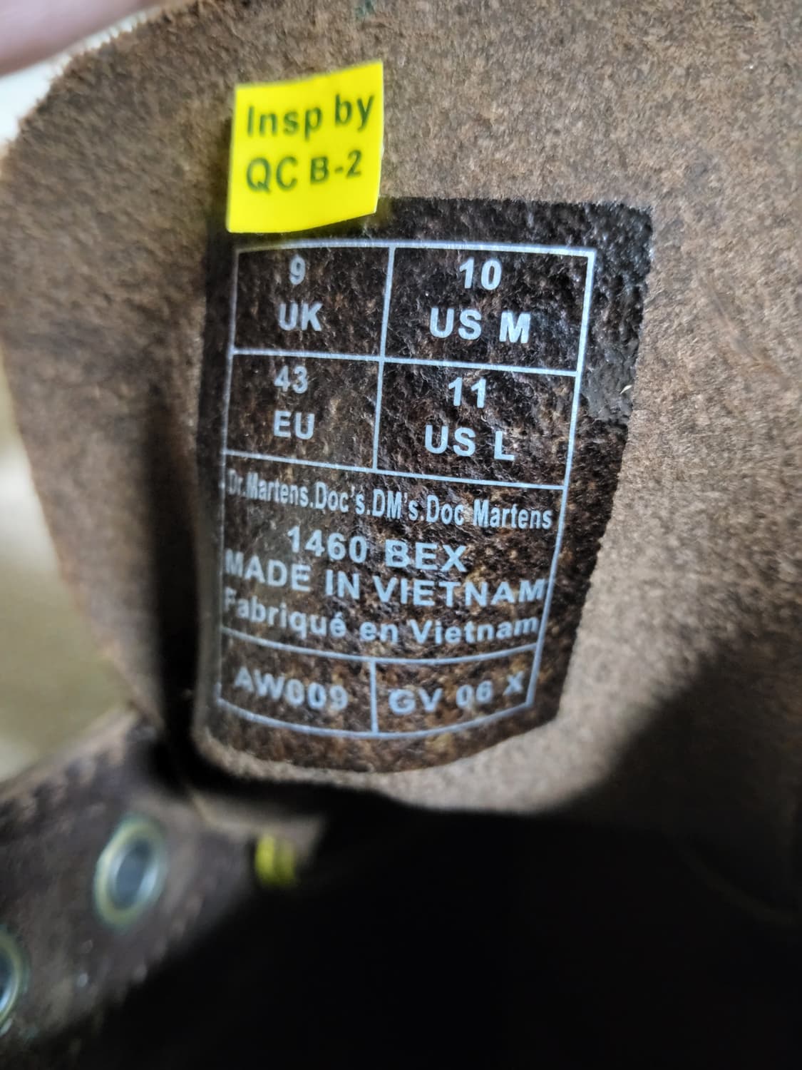 닥터마틴 1460벡스280신품 크럼플러 브라운 상품이미지2