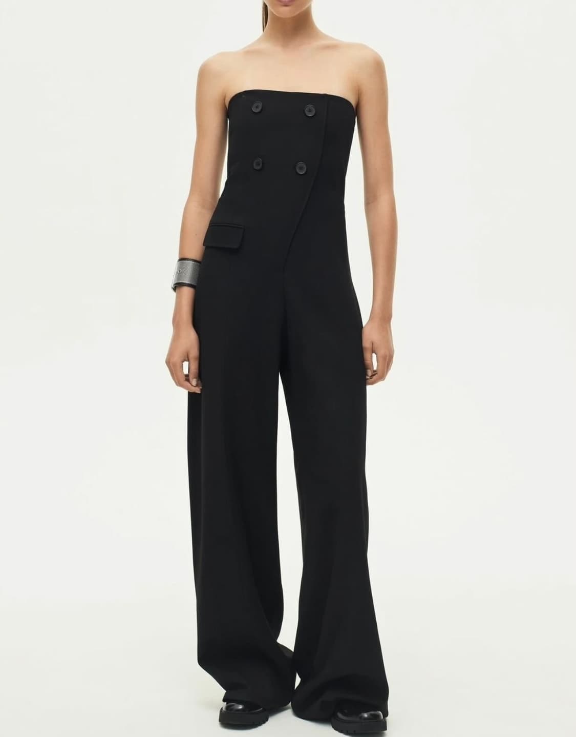 자라 ZW 컬렉션 시리즈 튜브탑 점프수트 S 상품이미지2