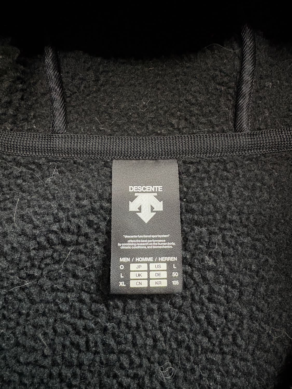 데상트 스위스 본딩 플리스 후디 집업 자켓 3590 상품이미지4