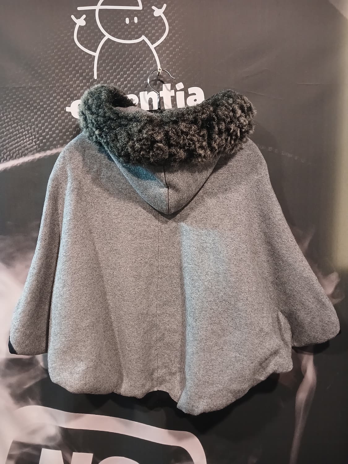 후드 퍼 니트자켓 상품이미지2