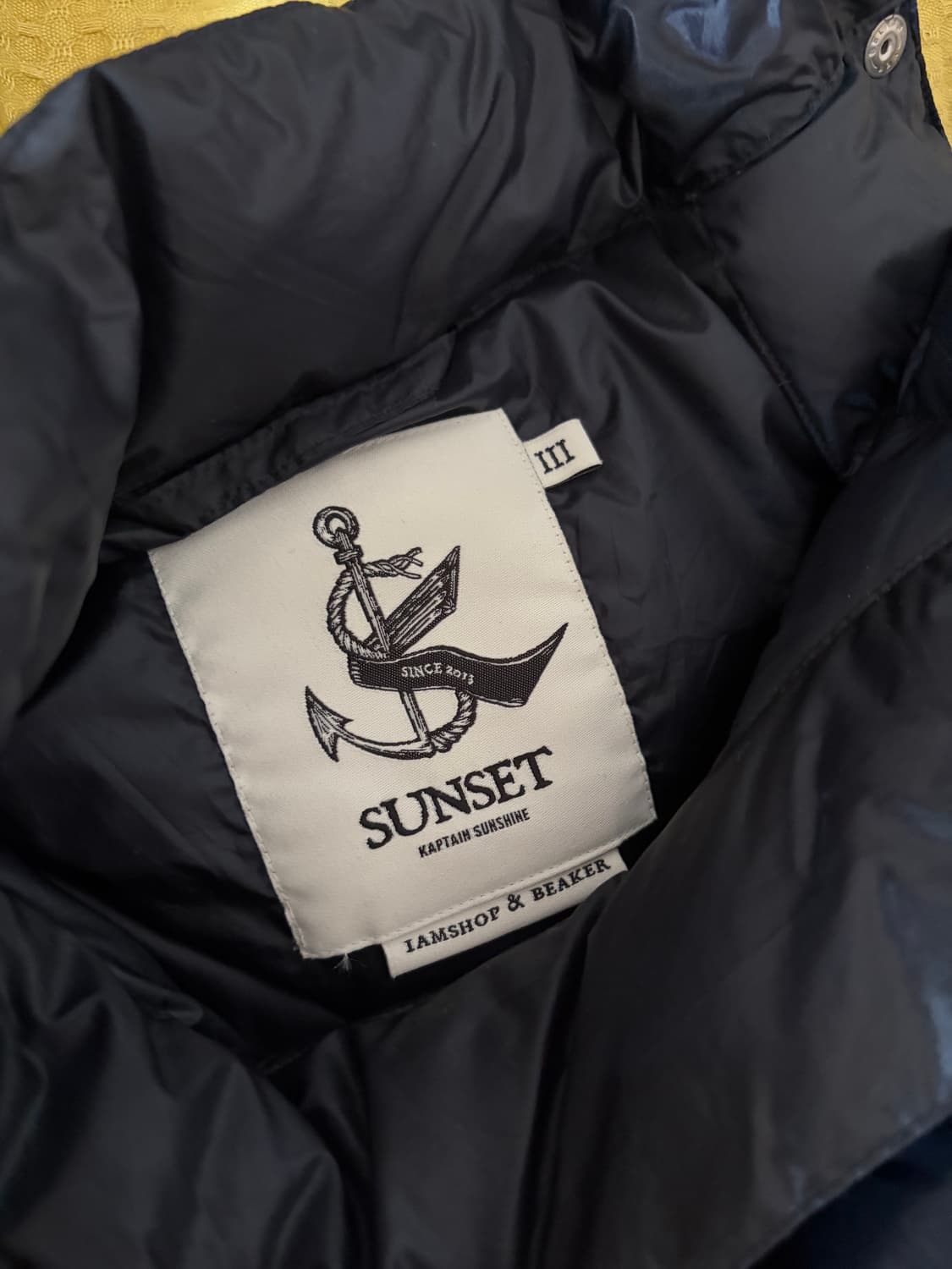 캡틴션사인 반팔 패딩 상품이미지3