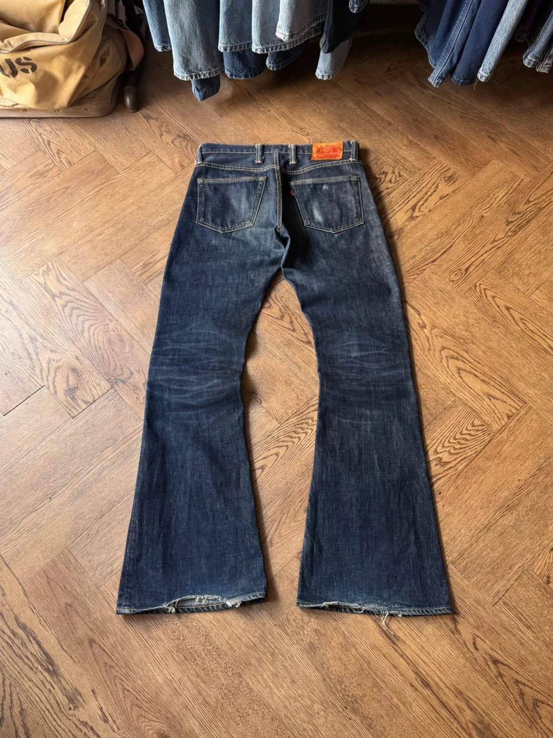 [31]Skull Jeans 5510XX 재팬메이드 벨바텀 데님 팬츠 상품이미지1