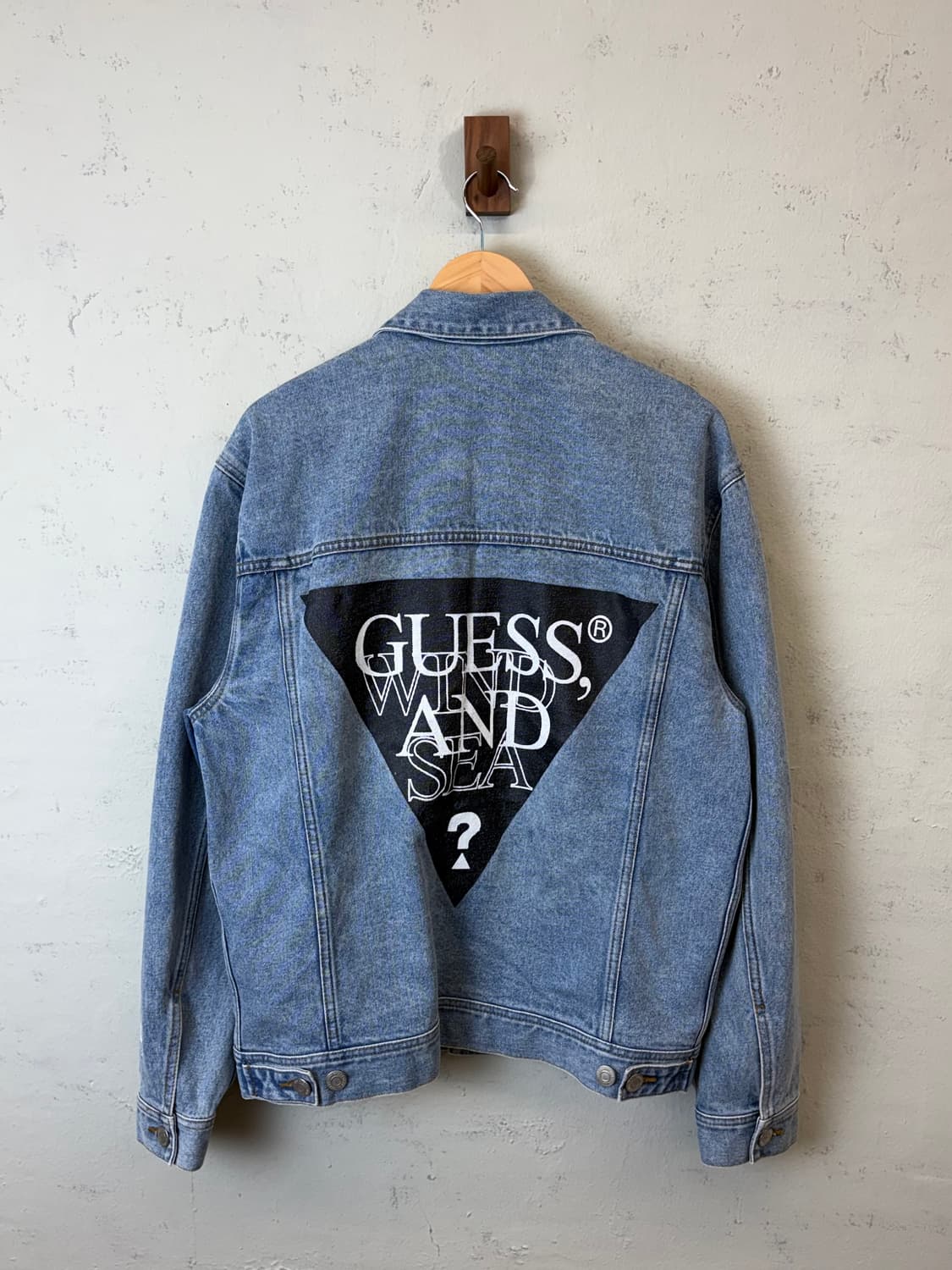 GUESS Wind and sea 빈티지 데님 자켓 상품이미지1