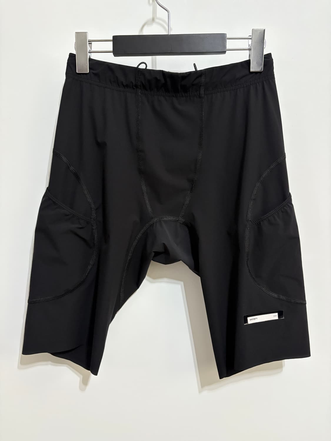 새티스파이 / 저스티스 카고 9인치 하프 타이츠 블랙 / 3 상품이미지1