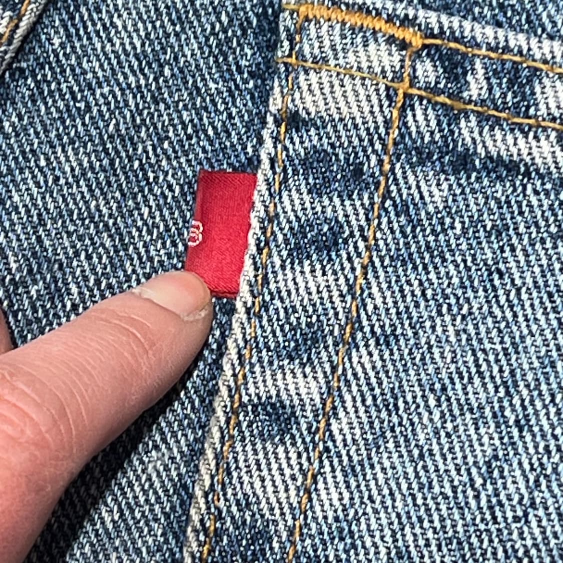 리바이스 505 블랭크탭 데님팬츠 s10118 상품이미지6