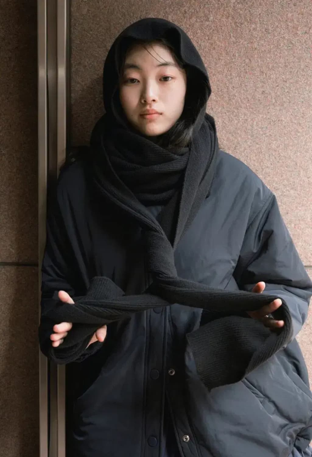 cosmoss 후디 머플러 상품이미지1