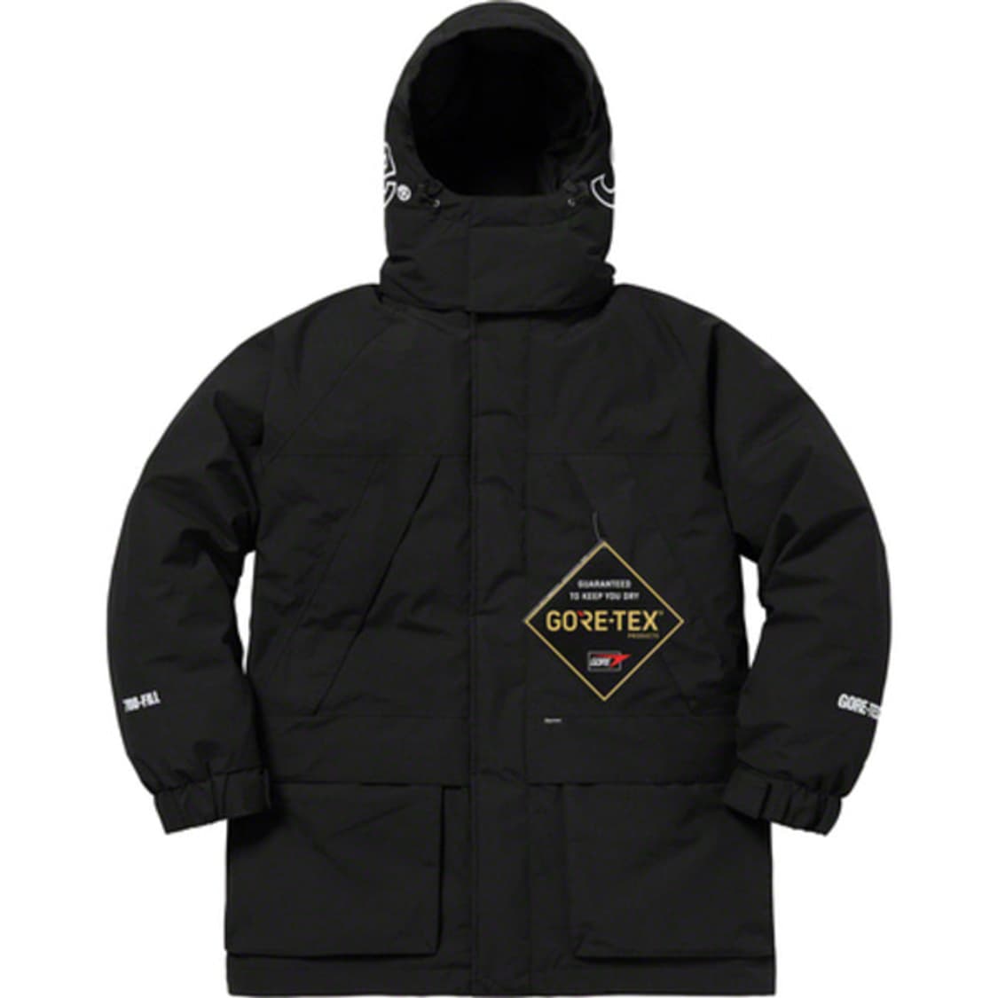 슈프림 18 F/W 고어텍스 700 다운 파카 블랙 상품이미지1