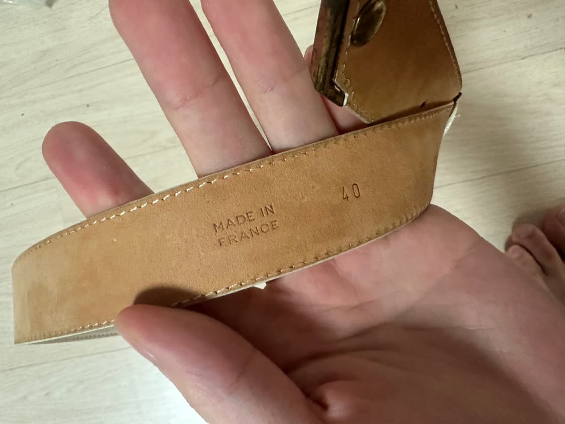 발망 SS12 러스트 에로우 벨트 상품이미지5