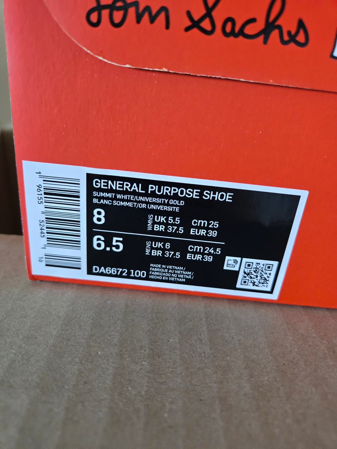 Tom Sach나이키 톰 삭스 제너럴 퍼표즈 슈 Bricolage 245 상품이미지2