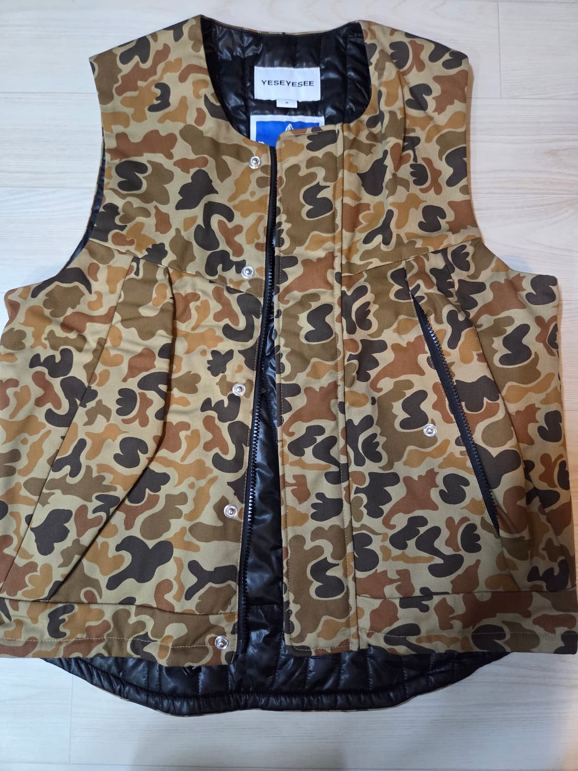 예스아이씨 정글 패딩 베스트 m 상품이미지1