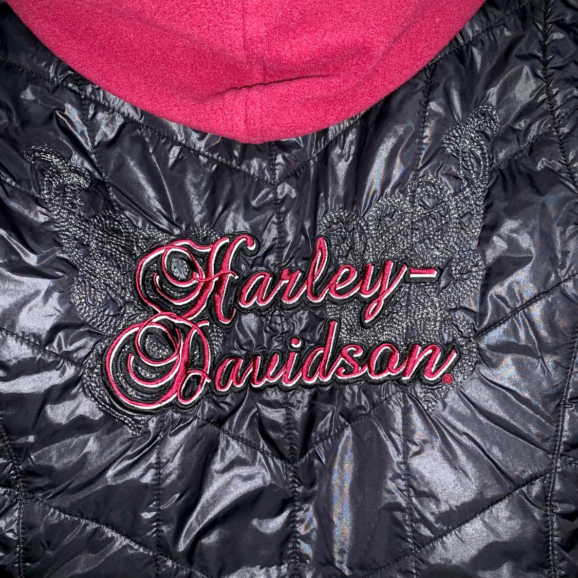 2010 빈티지 할리데이비슨 패딩 베스트 & 집업 세트 상품이미지5