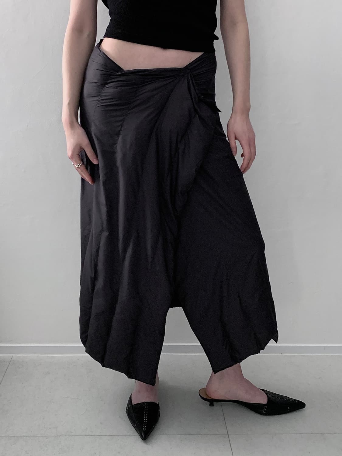 Padded Wrap Skirt 상품이미지3