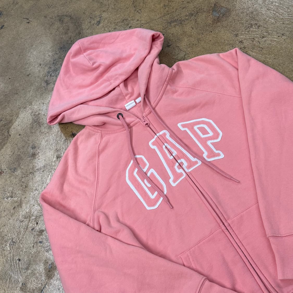 갭 딸기우유 핑크 후드집업 상품이미지1