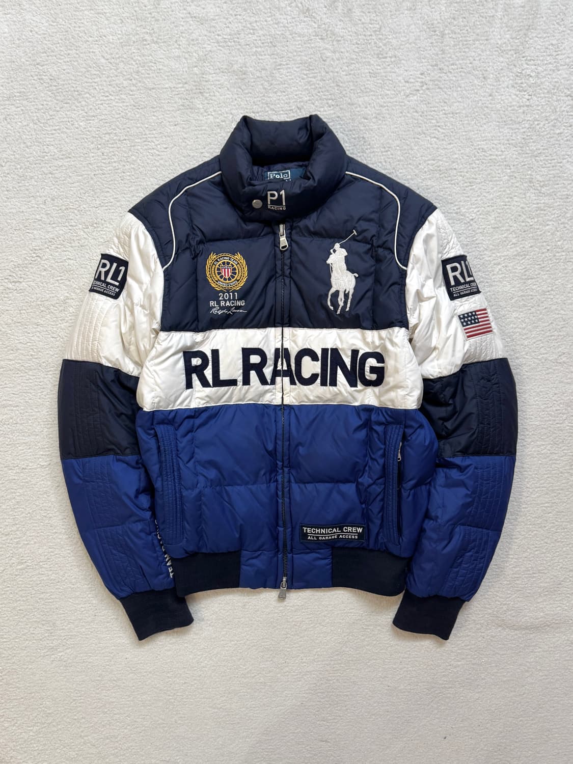 폴로 빅포니 레이싱 자켓 패딩 상품이미지2