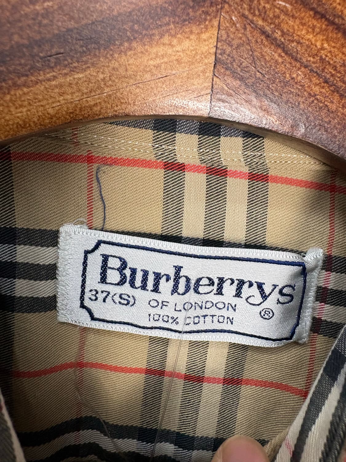 버버리 노바체크 셔츠 A3303 상품이미지5