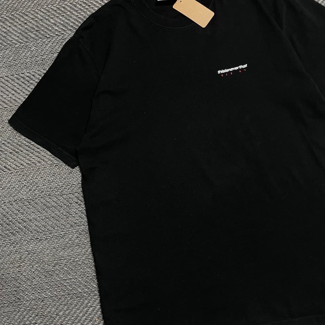 디스이즈네버댓 빅로고 박시핏 반팔 티셔츠o 5217 상품이미지4