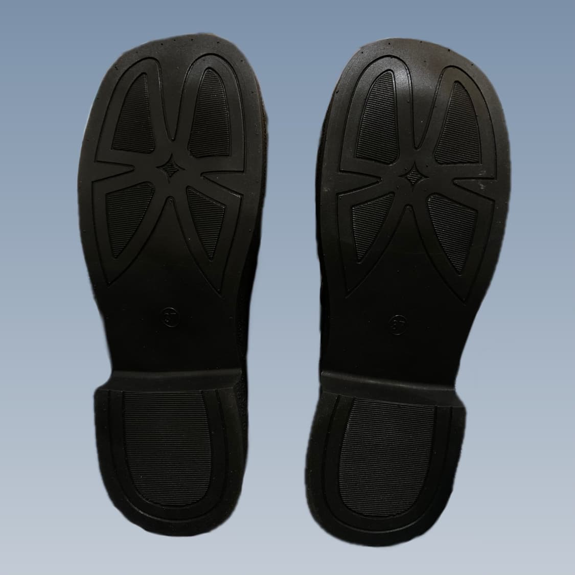 새상품)블랙 레더 버클 스트랩 롱부츠 미들 부츠 225~230 상품이미지3