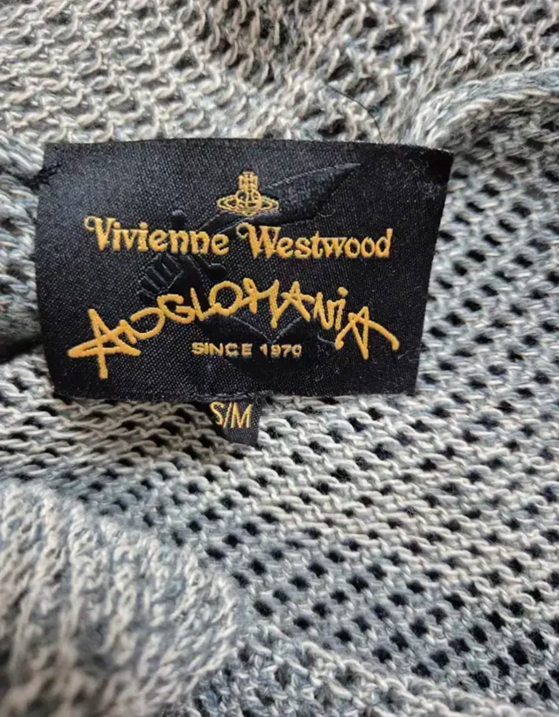 비비안웨스트우드 비대칭 스카프 가디건  상품이미지6