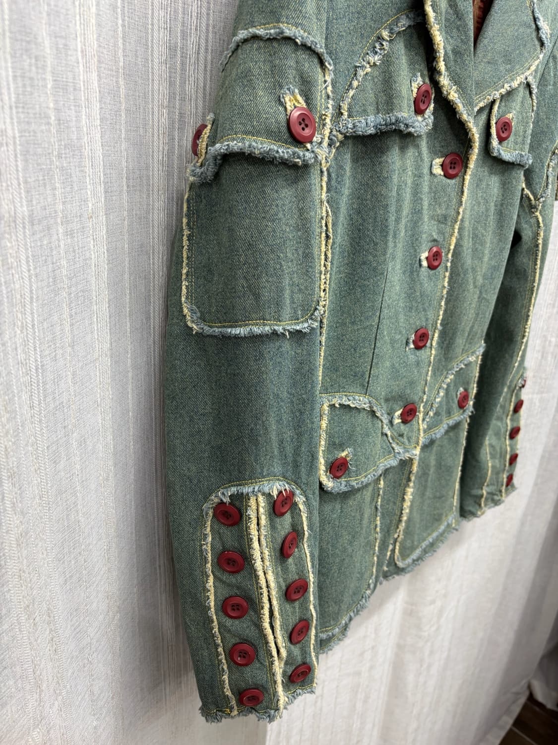 이사칙 파리 프렌치 데님 디테일 자켓 ISACHIC Paris Denim 상품이미지6