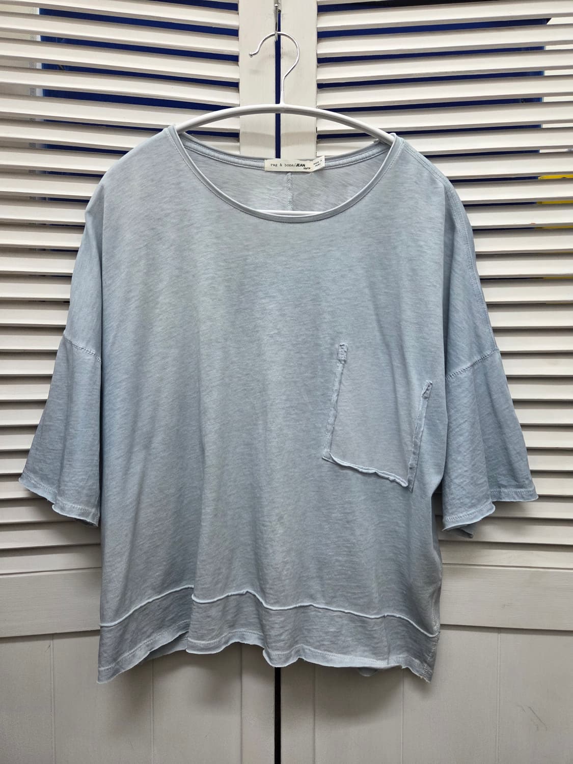 랙앤본 루즈핏 워싱 티셔츠 상품이미지1