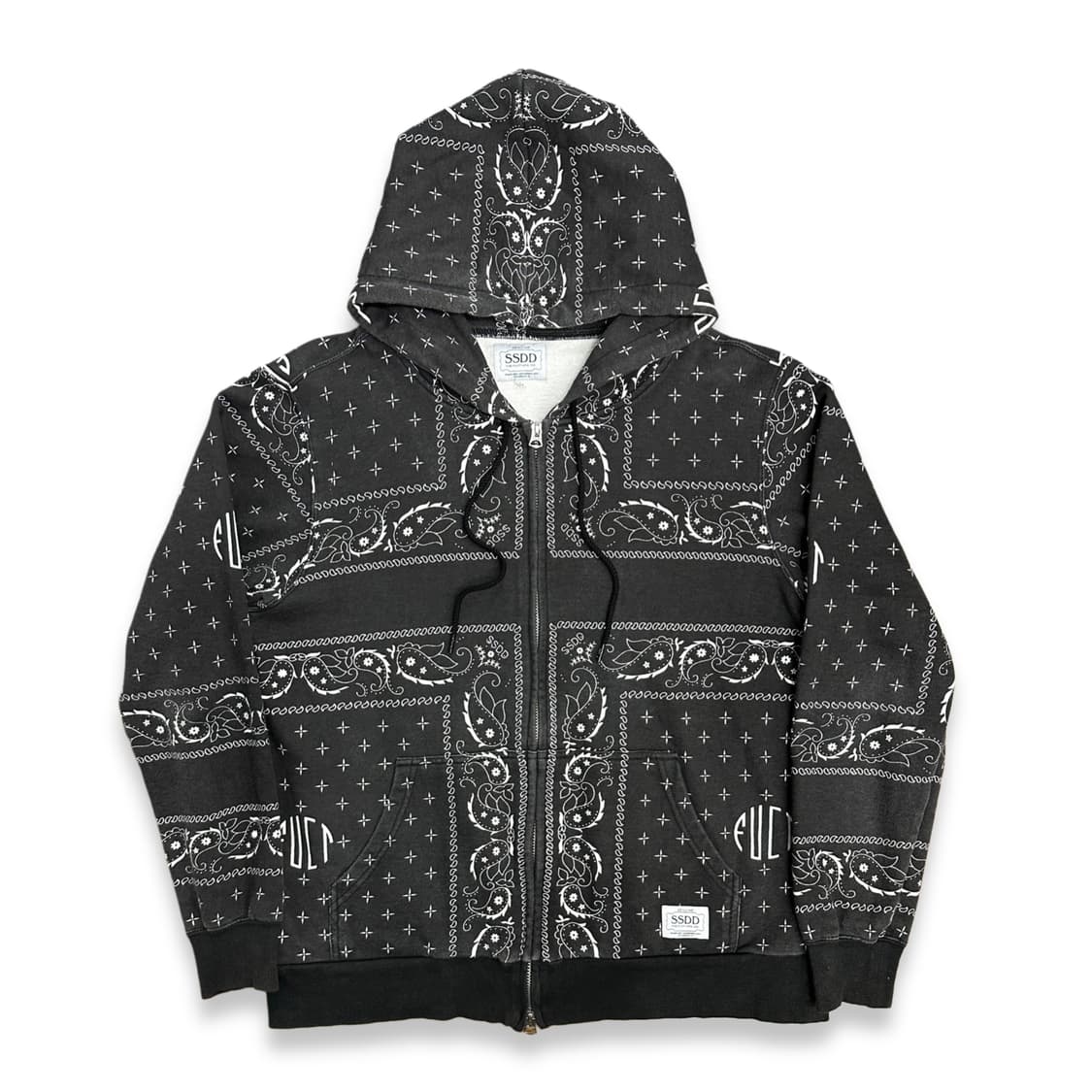 FUCT SSDD 페이즐리 후드 집업 L 상품이미지1