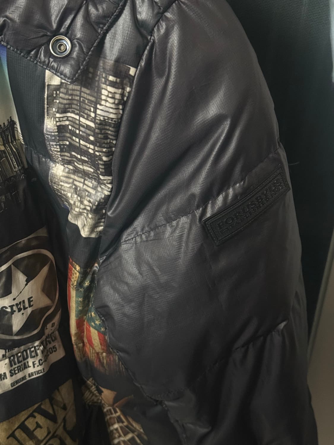 Fubu 빈티지 프린팅 패딩 상품이미지2