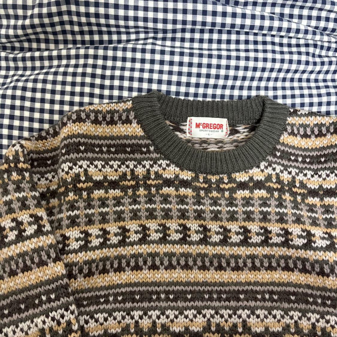 맥그리거 니트 새상품 상품이미지2