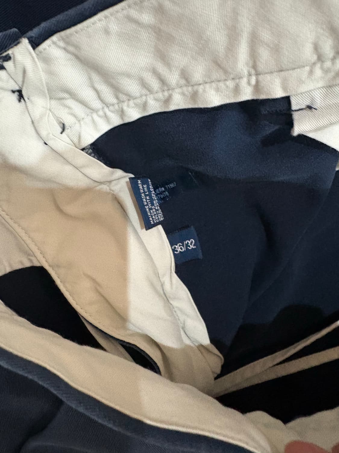 POLO 폴로 랄프로렌 에단 치노팬츠 네이비 36/32  상품이미지5