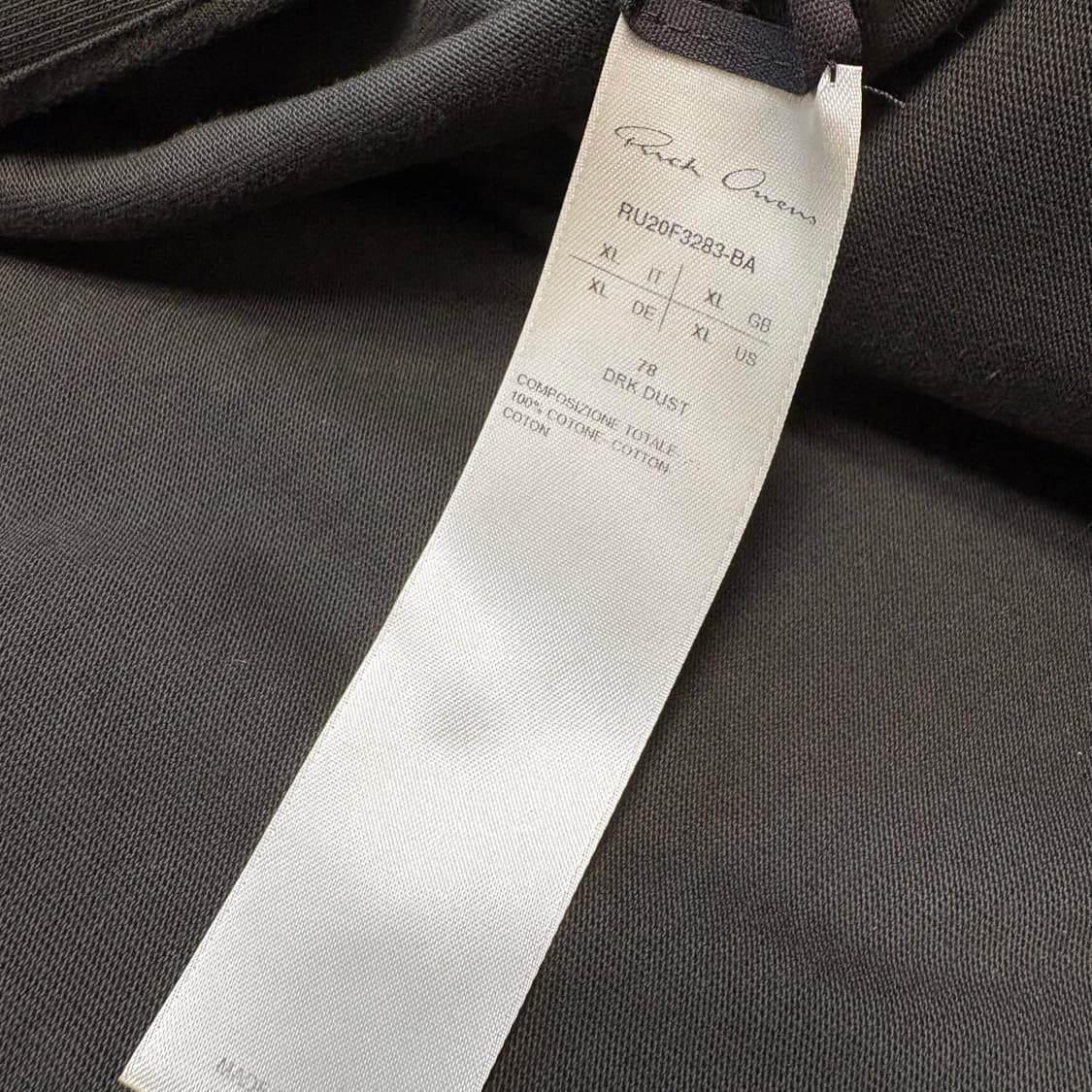 릭오웬스 바우하우스 사선 집업 자켓 XL 상품이미지3