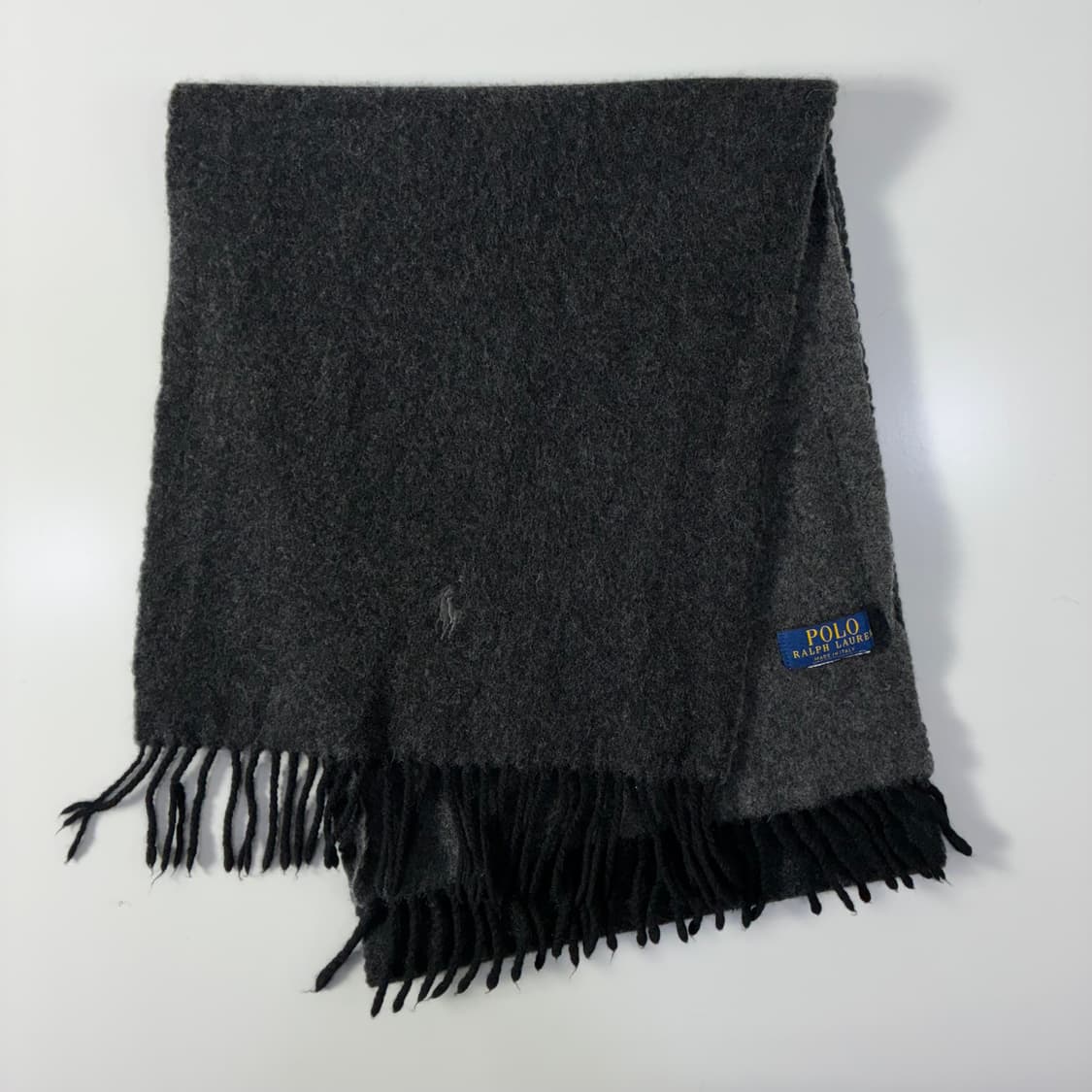 Polo  폴로 랄프로렌 차콜 울 머플러    상품이미지2