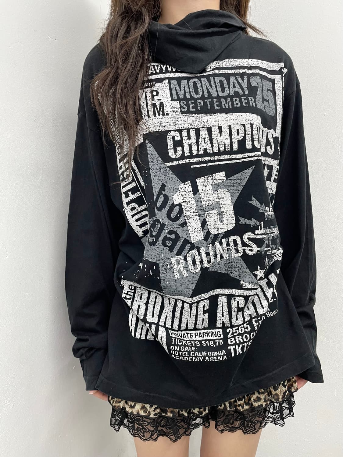 펑크 프린팅 워머 슬리브 상품이미지2