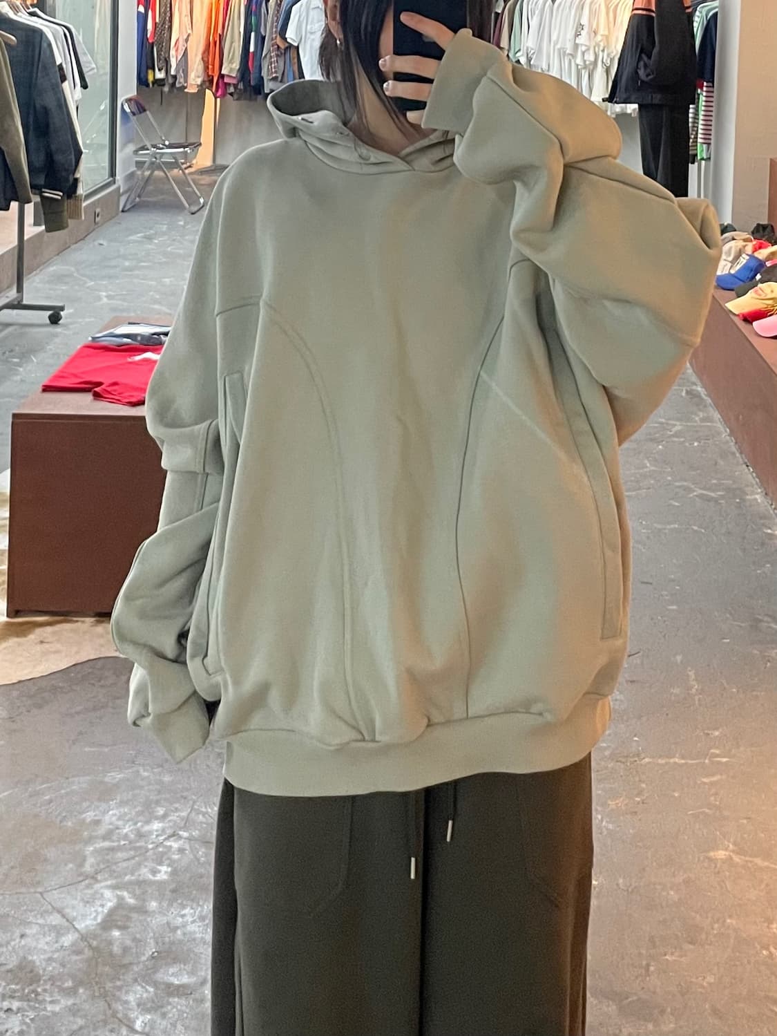 그레일즈 지오메트리 후드티 H2587 상품이미지1