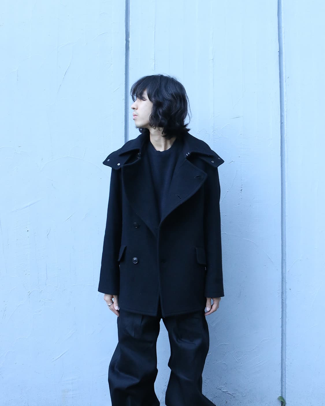 카반 드 주카 블랙 피코트 상품이미지2