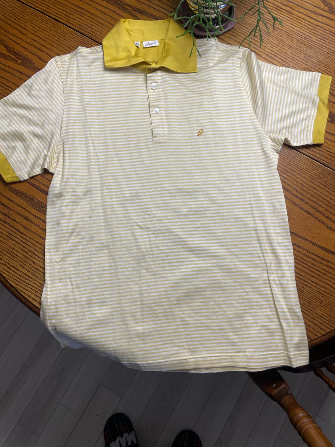 브리오니 옐로우 티셔츠 상품이미지1