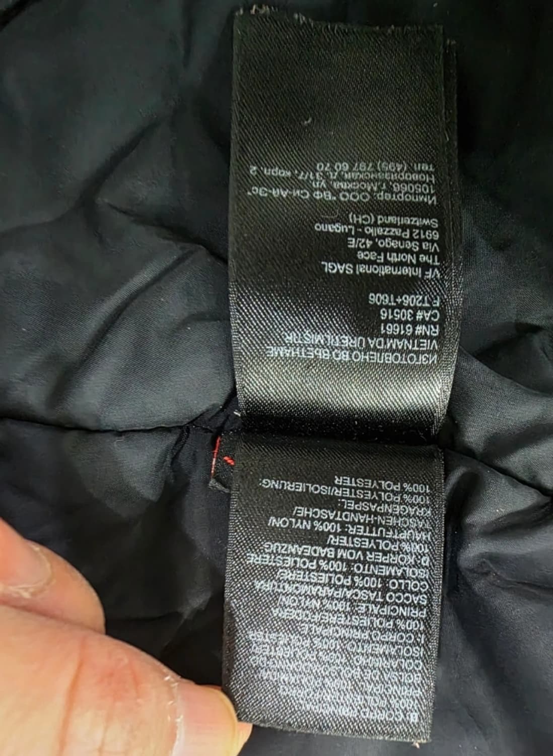 노스페이스 눕시 패딩 바람막이 S 블랙 상품이미지7