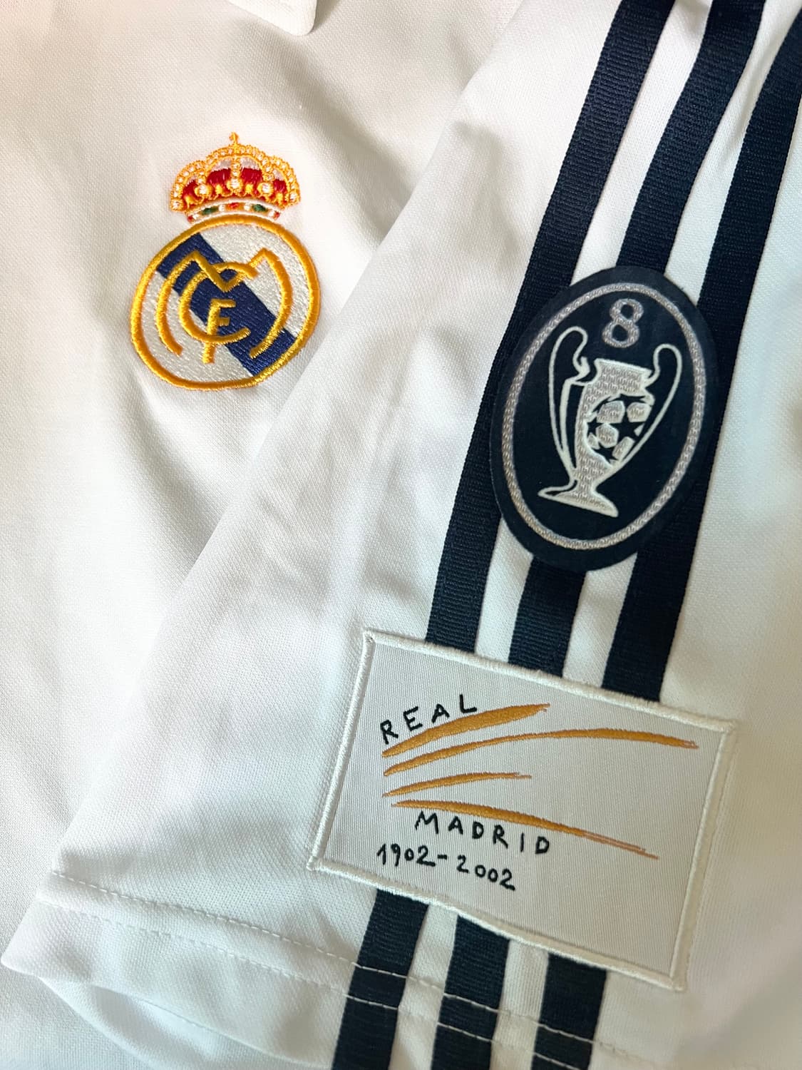 01/02 챔스 지네딘 지단 유니폼(반팔) 상품이미지6