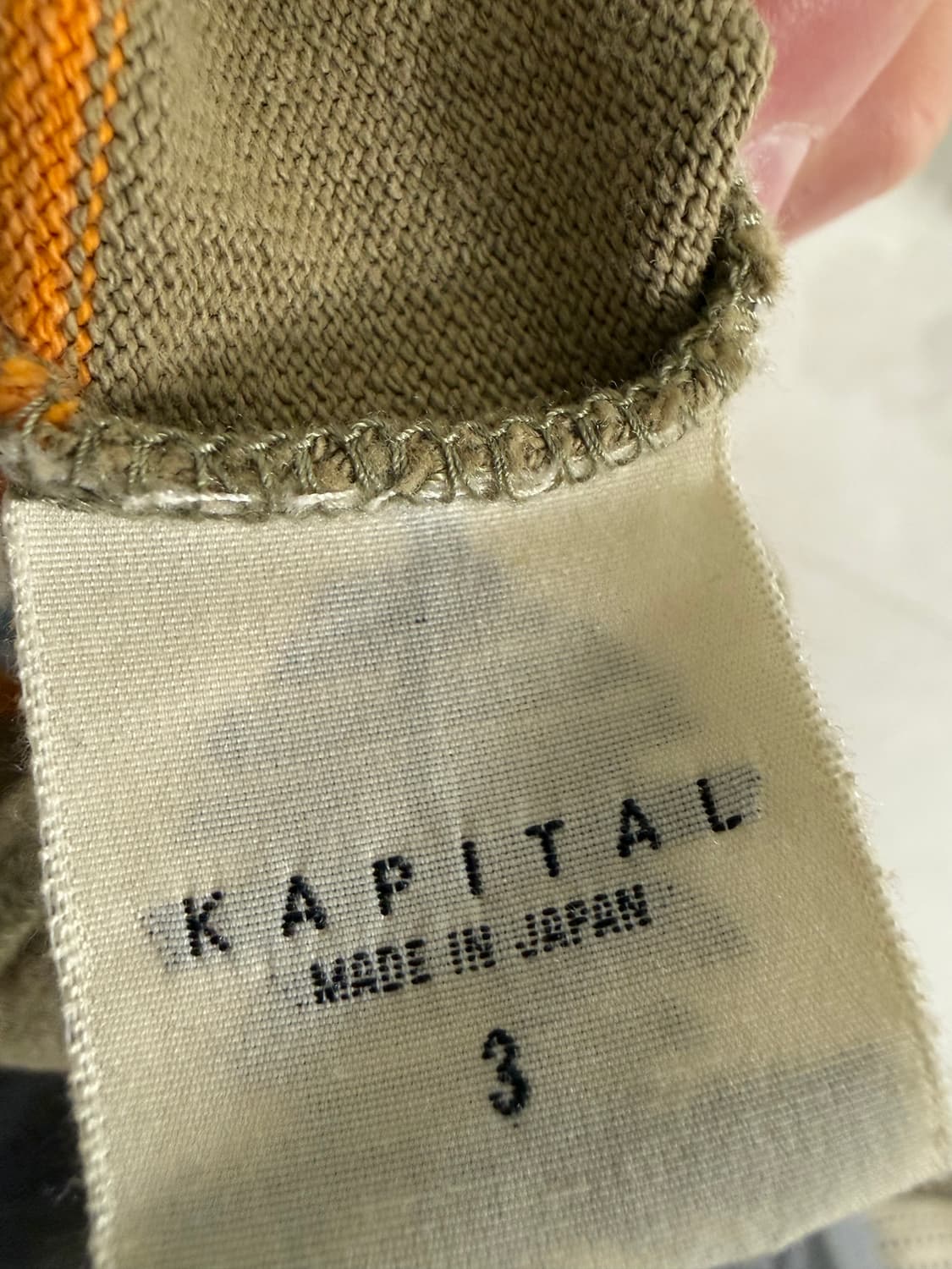 (3) 캐피탈 kapital 스트라이프 럭비티 상품이미지3