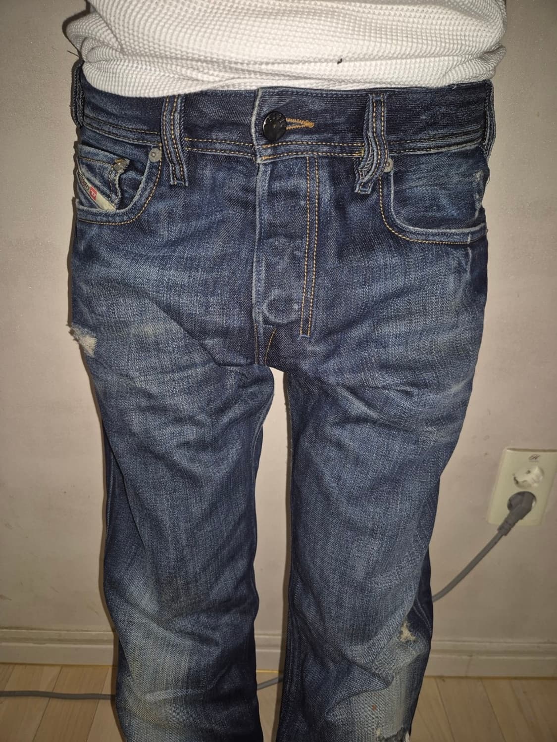 Diesel 빈티지 워싱 데님 상품이미지3