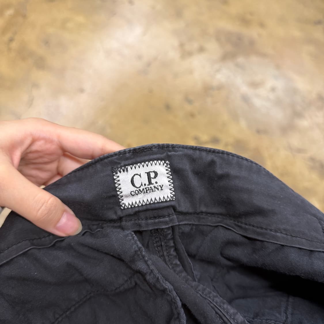[정품/48] CP컴퍼니 블랙 카고 바지 b14 상품이미지4