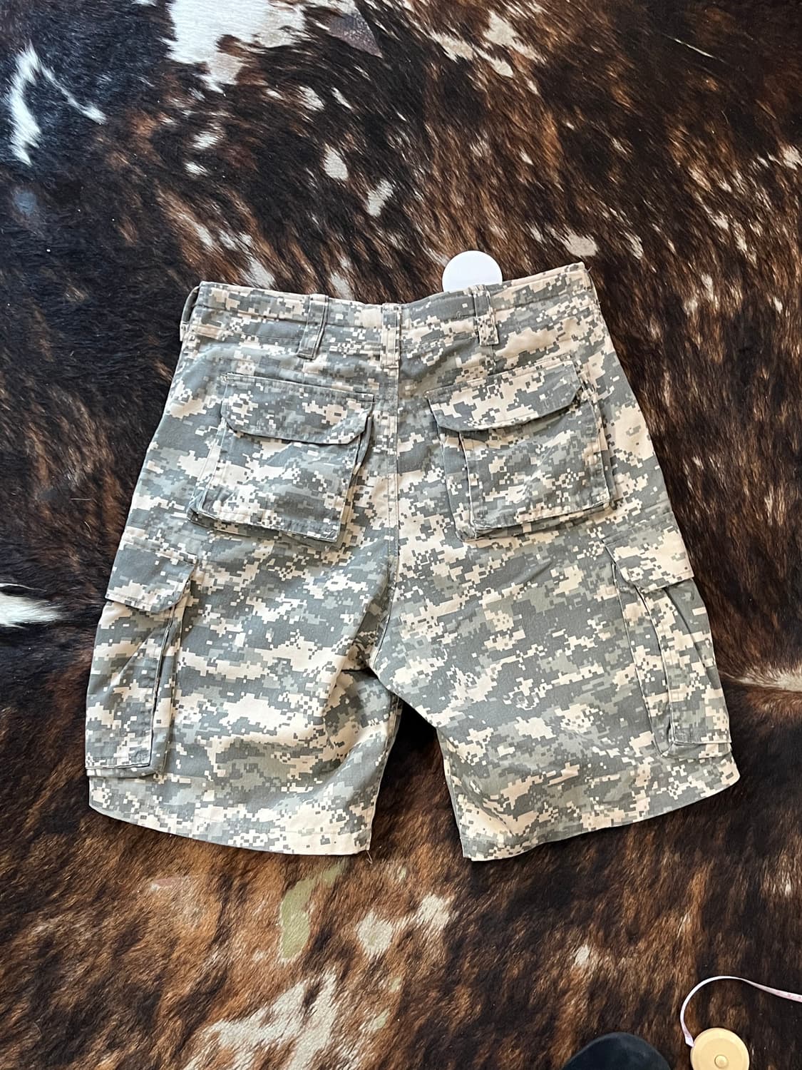 US ARMY DIGITAL CAMO CARGO SHORTS 상품이미지2