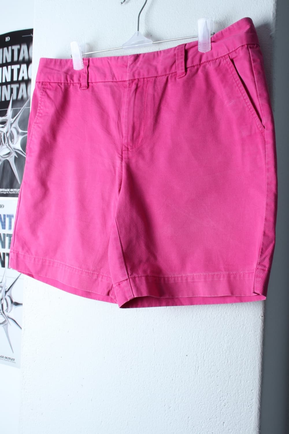 (L-XL) 타미힐피거 반바지 팬츠 작은사용감 핑크 면 숏-P9718 상품이미지1