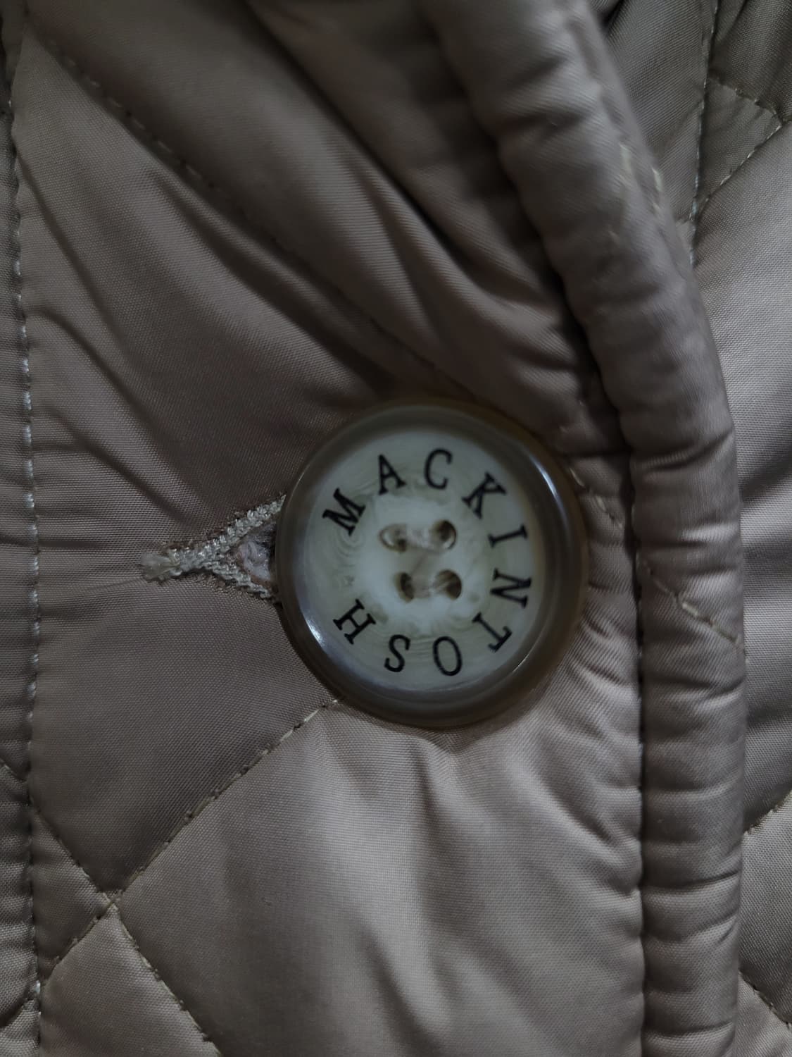 MACKINTOSH 매킨토시 퀼팅 안감퍼 코트 상품이미지3