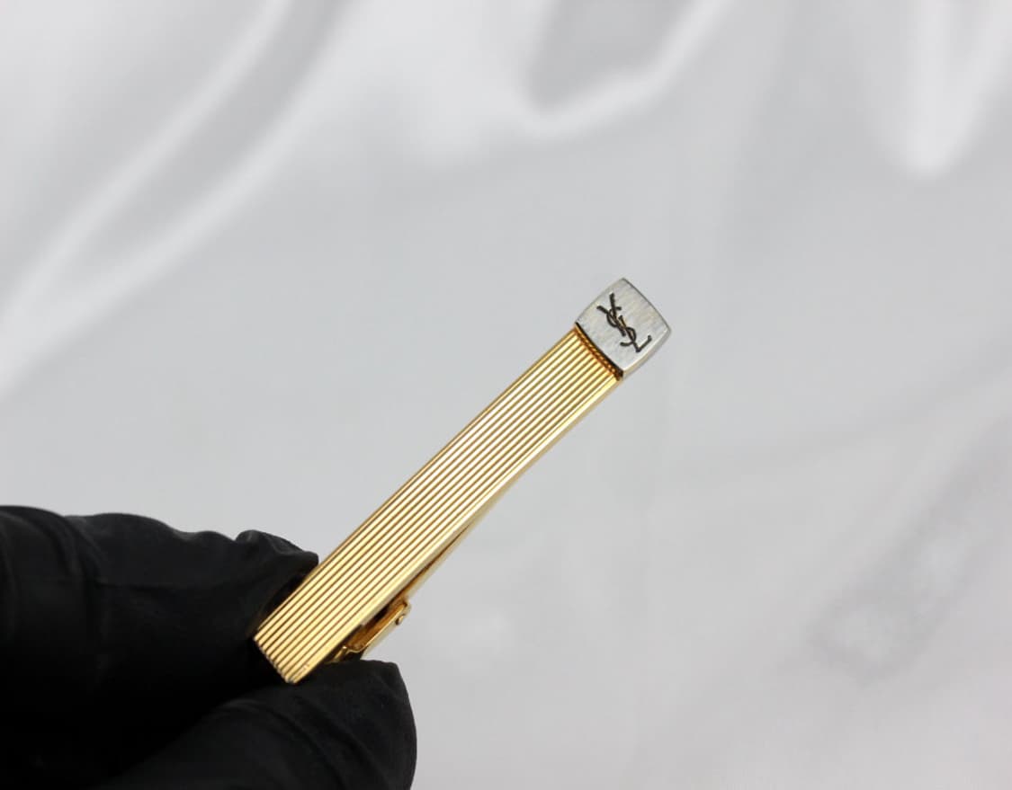 입생로랑 A-등급 5.2cm 남자 명품 넥타이핀 빈티지 상품이미지5