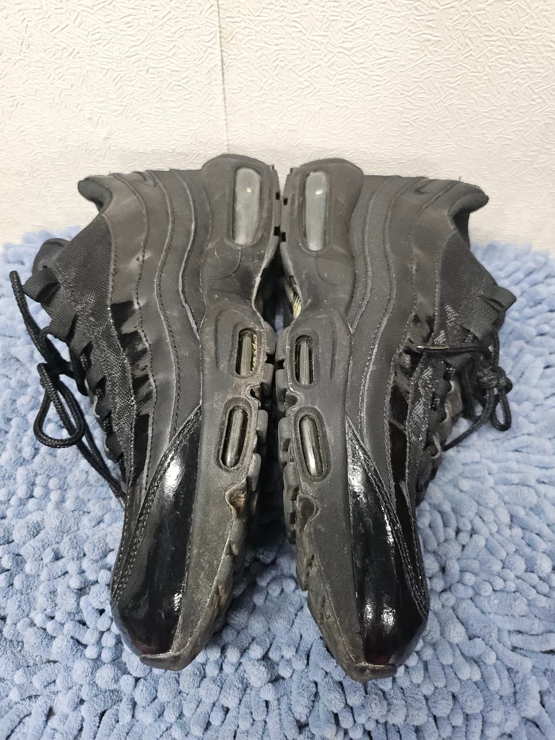 나이키 에어맥스 95 트리블 올블랙 운동화 280 상품이미지9