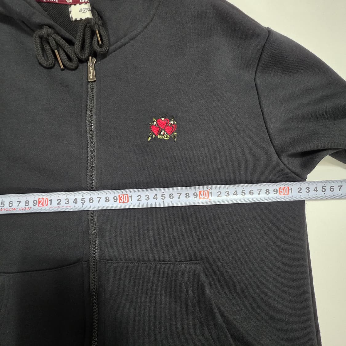 1685 Ed Hardy 에드하디 블랙 후드 집업 (90) 상품이미지5