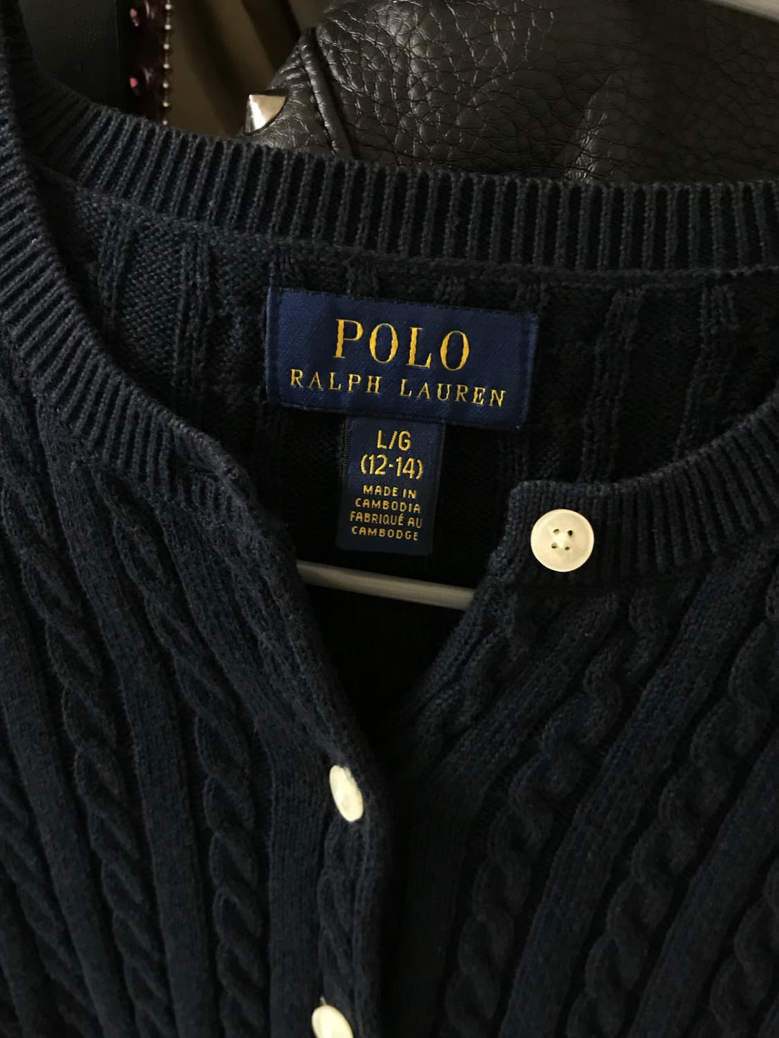 폴로랄프로렌 케이블 니트 가디건 상품이미지3