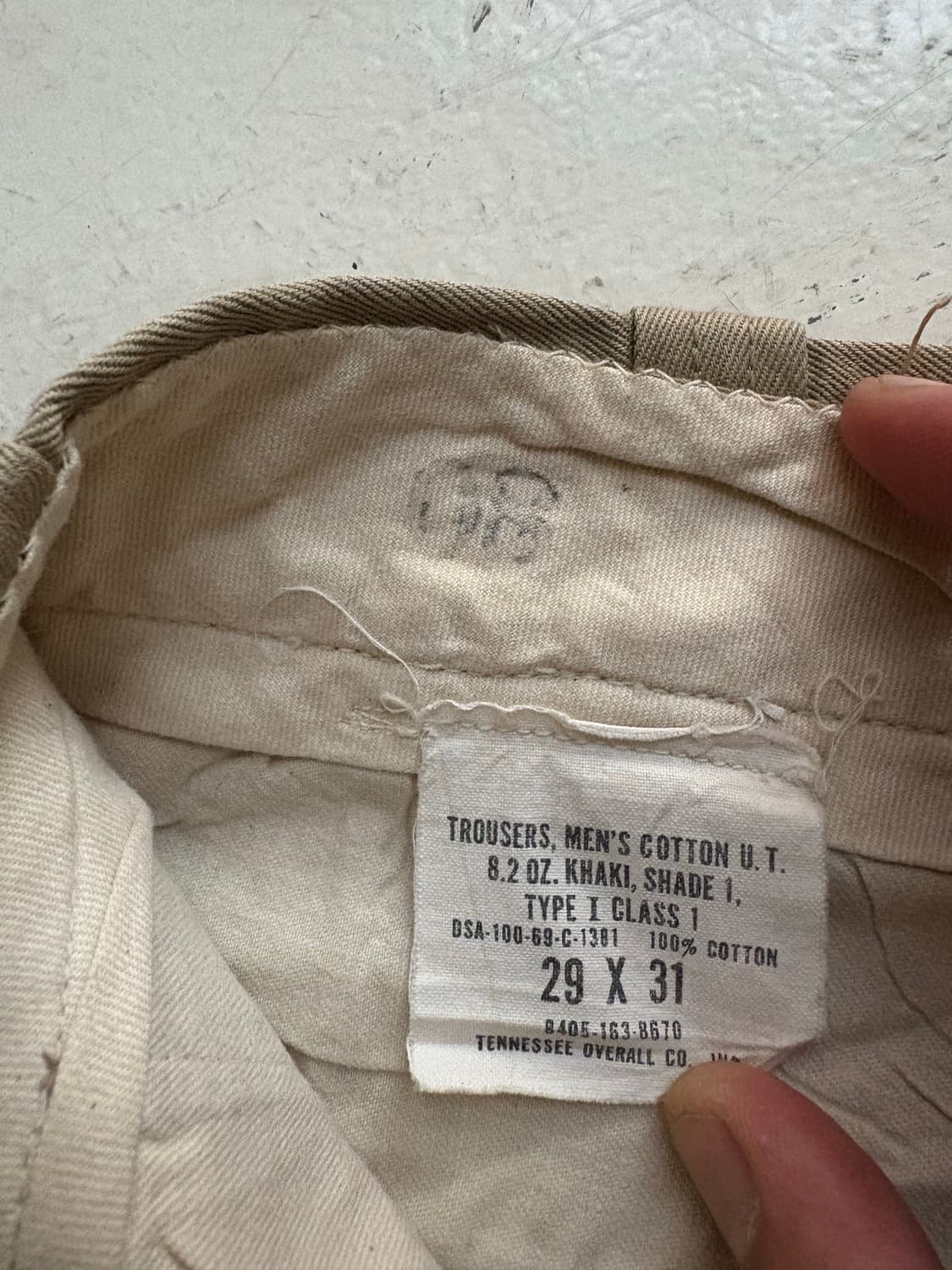 60's U.S Army officer chino Pant 상품이미지6